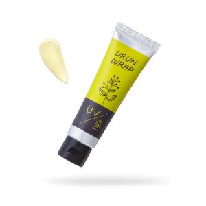 ウルンラップ ノンケミカル 日焼け止め クリーム【SPF28 PA+++ 25g】化粧下地＆メイクアップベース（顔＆全身用）紫外線吸収剤不使用
