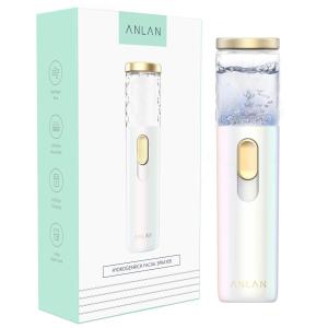 ANLAN 水素ミスト 美顔器 ハンディミスト 美肌ケア 保湿ケア 美顔器 スチーマー 水素水スプレー 肌乾燥対策 電気分解式 全肌質対応