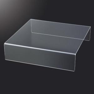 友屋 アクリル4面ボックス 透明 300角 靴 シューズ 陳列 アクリル