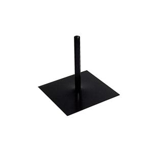 のぼり立て台 A型 黒｜ブラック 店舗用品 展示 イベント用品 のぼりスタンド 注水台 のぼり台 のぼり立て 室内向き ポールスタンド ウエイト 重し 重り 旗土台