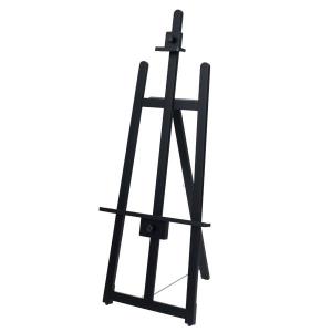 友屋 【A0・B0パネル対応】フロントイーゼル T-160 ブラック 幅600mm