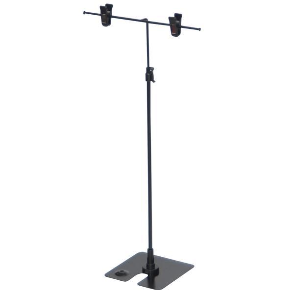 ポップ＆パネルスタンド  ブラック｜友屋 POPスタンド T字 卓上 ポスター スチレンボード 発砲...