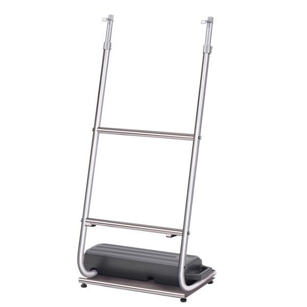 省スペースパネルスタンドTPS-SLC スリム クローム　｜高さ調節可能 注水ウエイト付 片面 スタ...