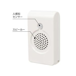 群馬電機 呼び込み君 （POPなし LEDなし） MC-F06 IC録再器 人感