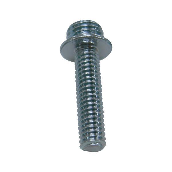 【50ヶ入】ポイントねじ 4×16 三価クロメート φ8mm ビス太さ4mm ビス長さ16mm 鉄 ...