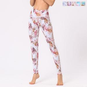 ヨガ パンツ レギンス 花柄 美脚 yoga ...の詳細画像3