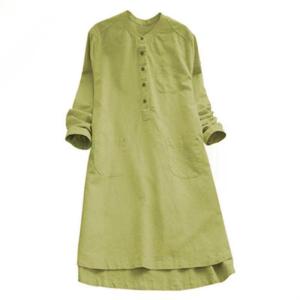 チュニック ロングシャツ シャツ レディース ...の詳細画像5