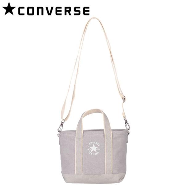 CONVERSE コンバース オールスターロゴ XS トートバッグ グレー杢