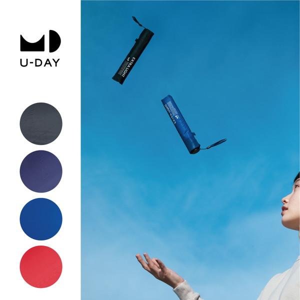 U-DAY☆折傘 エクストラライト／プレーンカラー ミニ/雨傘