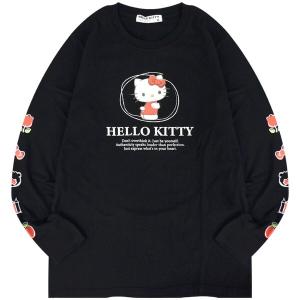 ハローキティ ロンT 長袖 Tシャツ サンリオキャラクターズ プリント 春