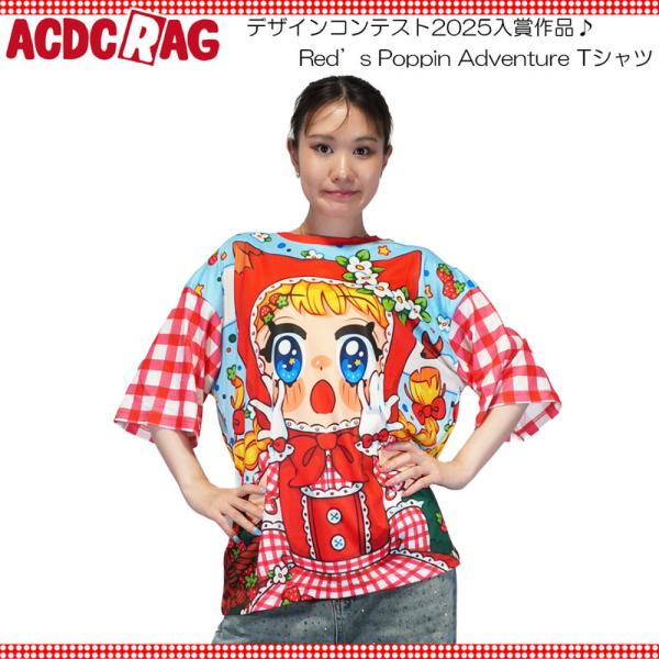 ACDC RAG エーシーディーシーラグ Red’s Poppin Adventure Tシャツ カ...