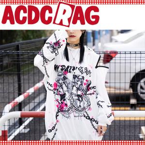 ACDC RAG エーシーディーシーラグ ドットネコ ジャージジャケット 原宿