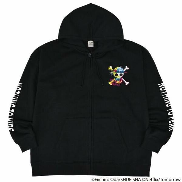Netflixシリーズ 「ONE PIECE」 スウェット ジップ パーカーop1834-743