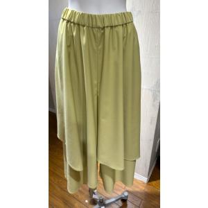 theory セオリー 24SS Soft Lawn HW Full CRCL PO ロングフレア