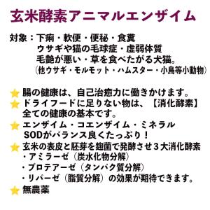 ペット用サプリ ペットサプリメント 玄米酵素ア...の詳細画像1