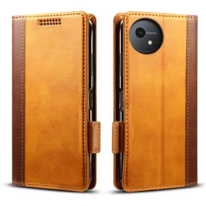 AQUOS wish4 レザーケース SH-52E ケース カバー 手帳型
