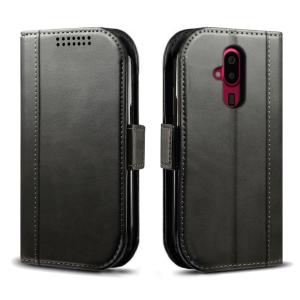 らくらくスマートフォン F-52B レザーケース 手帳型
