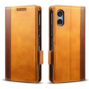 Xperia 10 VI V IV III II/Xperia5 V IV III II/Xperia ACE III II レザーケース 手帳型