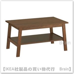 ＩＫＥＡ/イケア　LUNNARP　コーヒーテーブル90x55 cm　ブラウン（003.990.28）