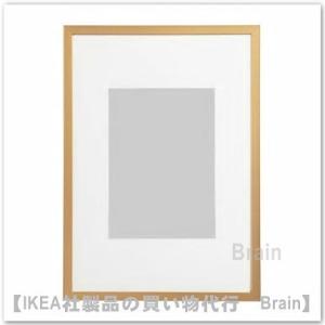 ＩＫＥＡ/イケア　LOMVIKEN　フレーム/21×30cm　ゴールドカラー(004.193.90)｜shop-brain