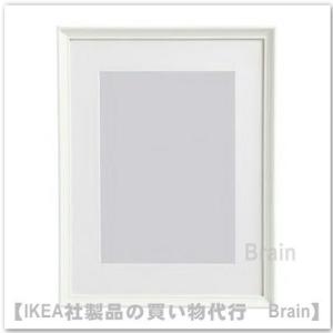 イケア（IKEA） 粘着テープ付きフック フレーム用 ホワイト 白 2ピース