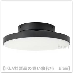ＩＫＥＡ/イケア　KABOMBA/カボムバ　LEDシーリングランプ36 cm　ブラック（004.898.11）｜shop-brain