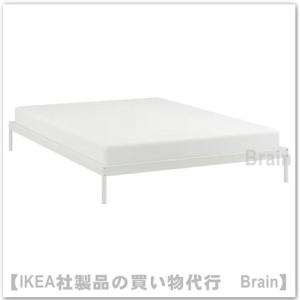 イケア（IKEA） MALM/LUROY ベッドフレームすのこ付き120×200cm