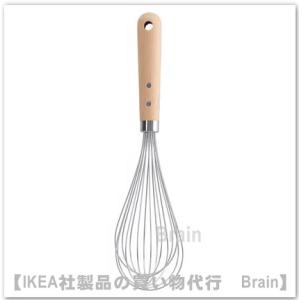 ＩＫＥＡ/イケア　VARDAGEN/ヴァルダーゲン　泡立て器　ステンレススチール/ビーチ（005.8...