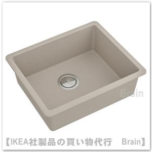 ＩＫＥＡ/イケア　KILSVIKEN　はめ込み式シンク 1ボウル56x46 cm　ベージュ（093....