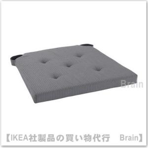 ＩＫＥＡ/イケア　JUSTINA/ユスティーナ　チェアパッド　　グレー（101.750.04）