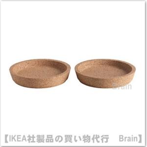 ＩＫＥＡ/イケア　IKEA 365+　コースター10cm　2枚セット　コルク（102.829.47）｜shop-brain