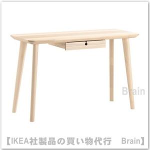 イケア IKEA/イケア ALEX/アレクス デスク132x58 cm ホワイト