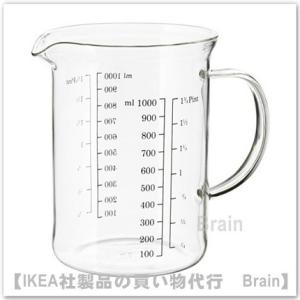 ＩＫＥＡ/イケア　VARDAGEN/ヴァルダーゲン　計量カップ1.0 l　ガラス（103.233.0...