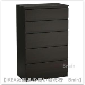 イケア（IKEA） MALM/マルム チェスト引き出し×3 ホワイト（903.546.43