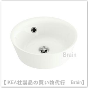 ＩＫＥＡ/イケア　KATTEVIK　カウンタートップ用洗面ボウル40 cm　ホワイト（103.589.42）｜shop-brain