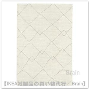 イケア（IKEA） HOTELLRUM/ホテルルム ラグ パイル長160x230 cm ブルー