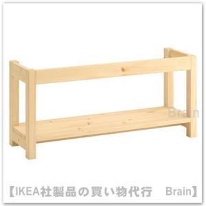 ＩＫＥＡ/イケア　IVAR/イーヴァル　下部フレーム80x30x37 cm　パイン材（104.889.10/10488910）｜shop-brain