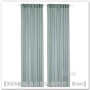 イケア（IKEA） LILL/リル レースカーテン1組280x250 cm ホワイト