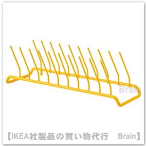 ＩＫＥＡ/イケア　RINNIG/リンニング　プレートホルダー　イエロー（106.013.55/106...
