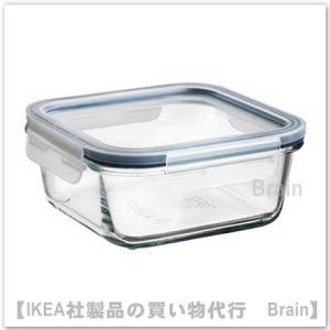 イケア（IKEA） IKEA 365+ 保存容器 ふた付き21x15x7cm ガラス