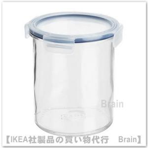 ＩＫＥＡ/イケア　IKEA 365+　ふた付き容器14x17cm　ガラス/プラスチック（192.77...