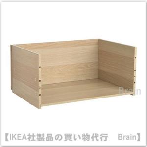 イケア（IKEA） BESTA ガラス製棚板56x16 cm（802.955.31