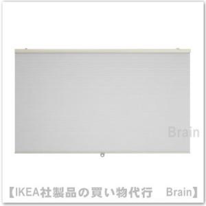 イケア（IKEA） 遮光断熱ブラインド ホワイト 120x195cm m90506552