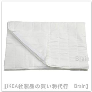 ＩＫＥＡ/イケア　LUDDROS　マットレスプロテクター140x200 cm　ホワイト(204.616.32)｜shop-brain