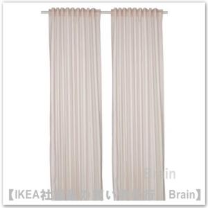 イケア（IKEA） IKEA - - BYMOTT -ビモット- カーテン1組 ホワイト