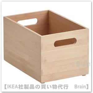 イケア（IKEA） 収納ボックス大/パイン無垢材/木製収納ボックス/木箱