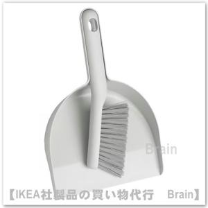 ＩＫＥＡ/イケア　PEPPRIG/ペップリグ　ほうき&amp;ちり取り　グレー（205.270.96/205...