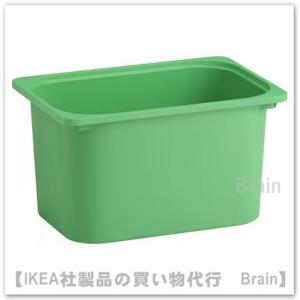 ＩＫＥＡ/イケア　TROFAST/トロファスト　収納ボックス 42x30x23 cm　ブライトグリーン（205.820.97/20582097）