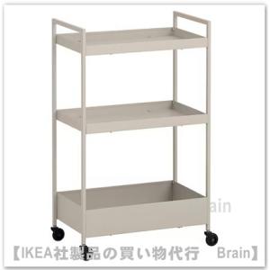 イケア（IKEA） KUNGSFORS キッチンワゴン60x40 cm ステンレススチール