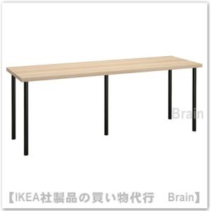 イケア（IKEA） TROTTEN/トロッテン デスク 昇降式160x80 cm ホワイト
